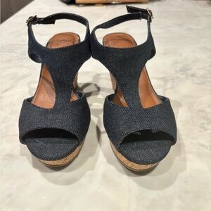 EST. 1946 Women's Denim Wedge Sandals